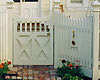 Edwardian timber garden gate